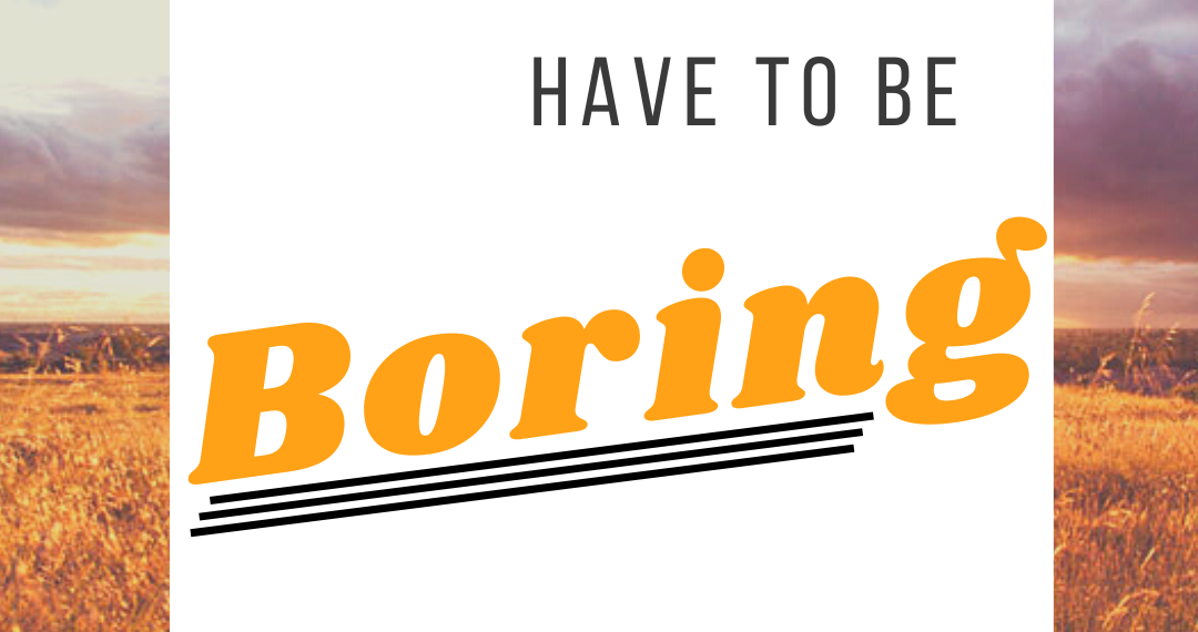 Plain Doesn’t Have to Be Boring