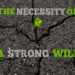 The Necessity of a Strong Will