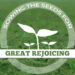 Sowing the Seeds of Great Rejoicing