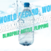 Blind Fold Bottle Flip – Record Breaking Games