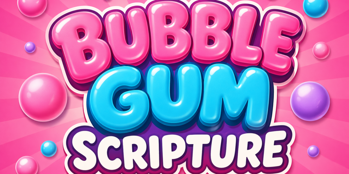 Bubble Gum Sculpture