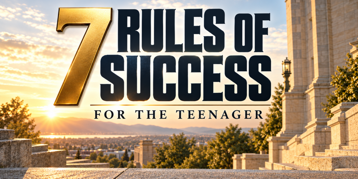 7 Rules Of Success For The Teenager